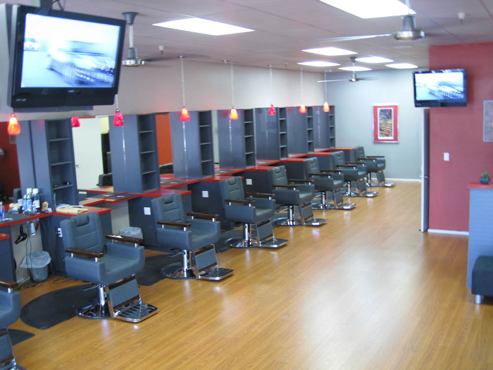 Clippers Barbershop in Mesa, AZ. Designed by Michelle Ortiz